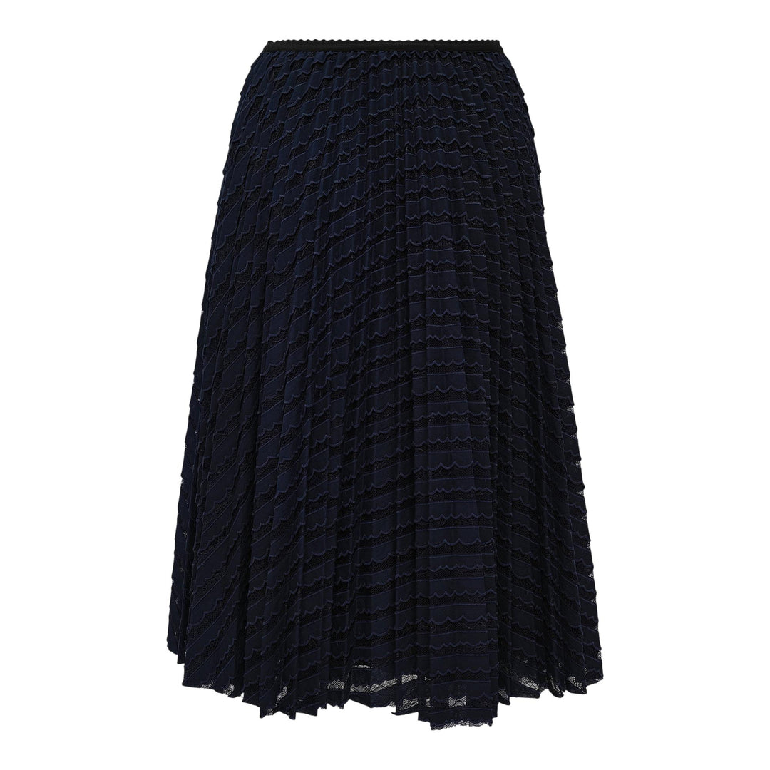 Club21 - N21 - Pleated Sunray Full Skirt - SKIRTS - Dark Blue