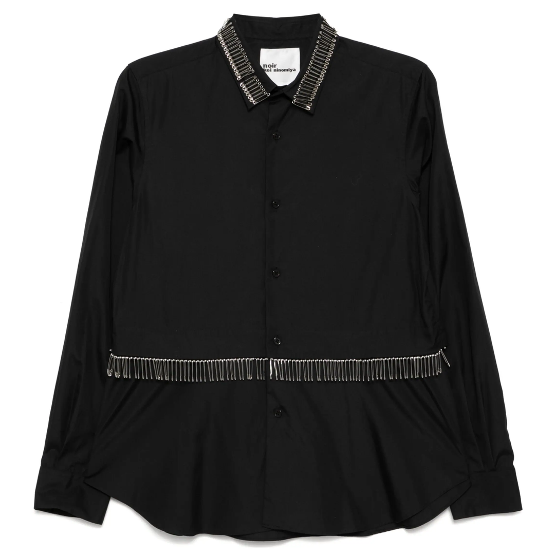 Noir_Kei_Ninomiya_Cotton_Broad_X_Pin_Blouse_Black