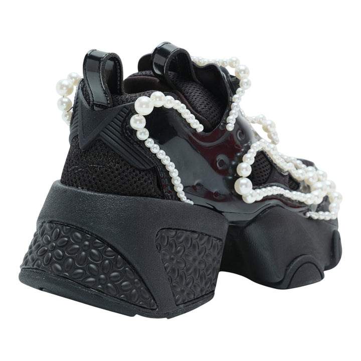 Club21 - Noir Kei Ninomiya - Noir X Reebok Pearl Deco Sneakers - SNEAKERS - Black