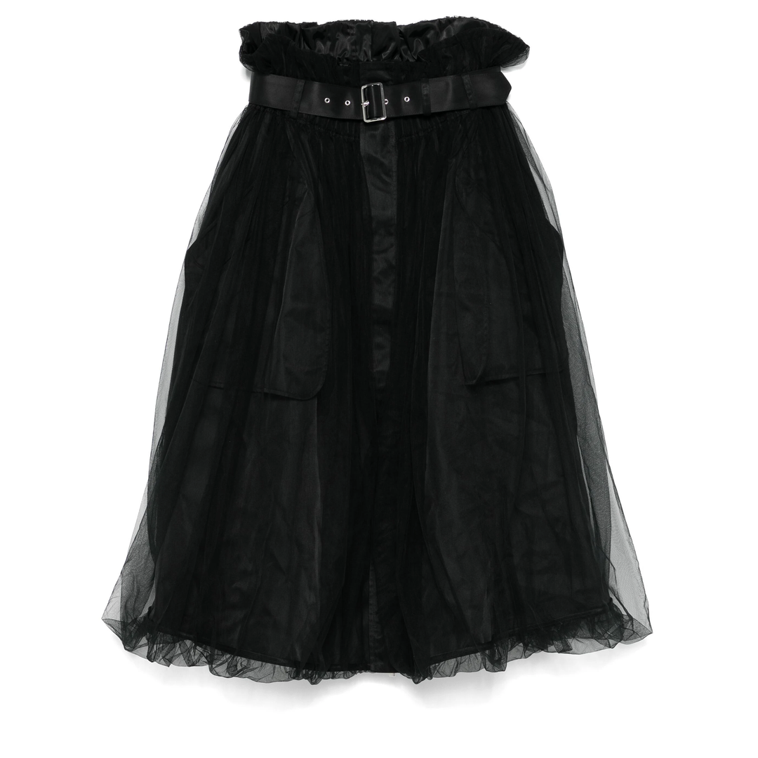 Noir_Kei_Ninomiya_Nylon_Tulle_Skirt_Black