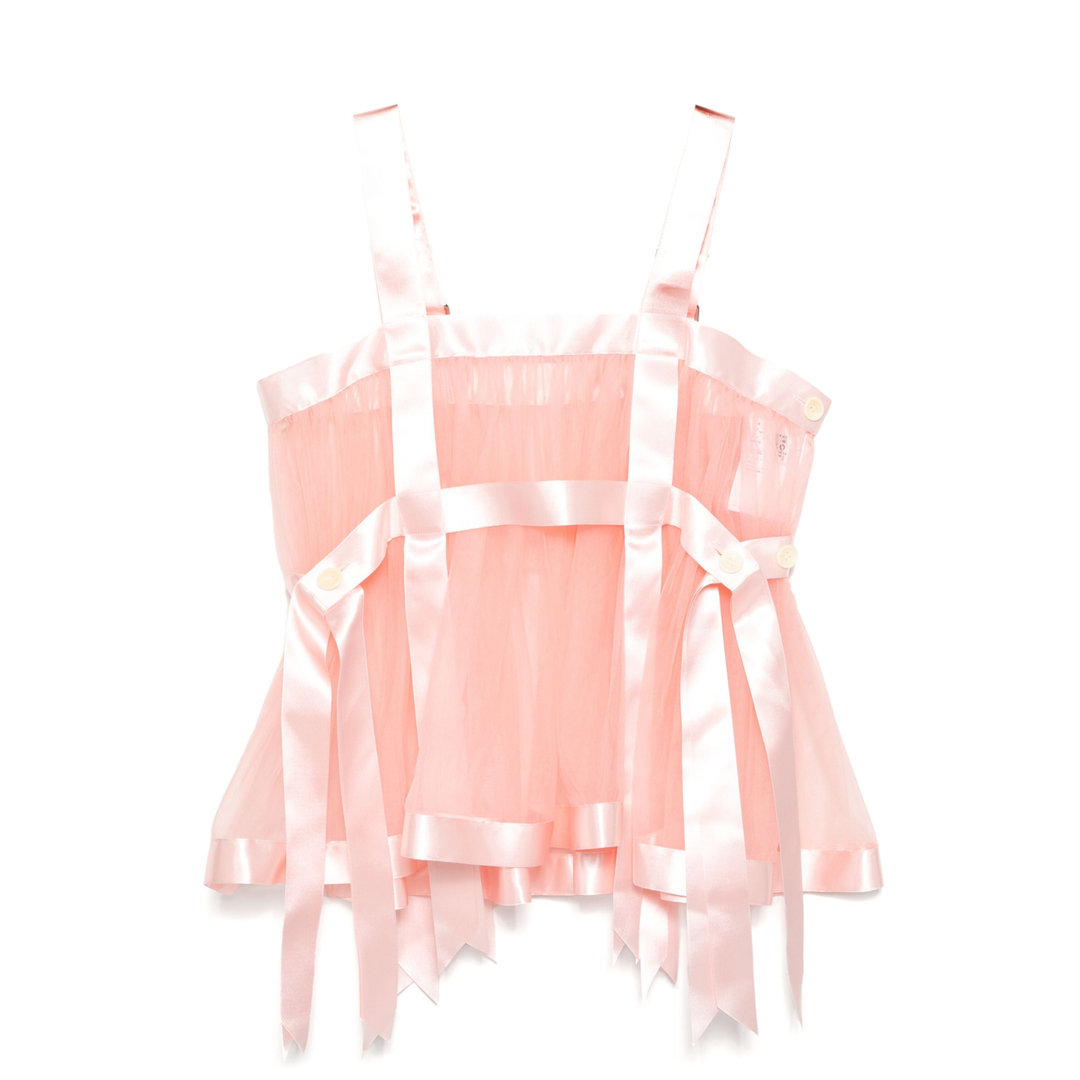 Noir_Kei_Ninomiya_Nylon_Tulle_Vest_Pink