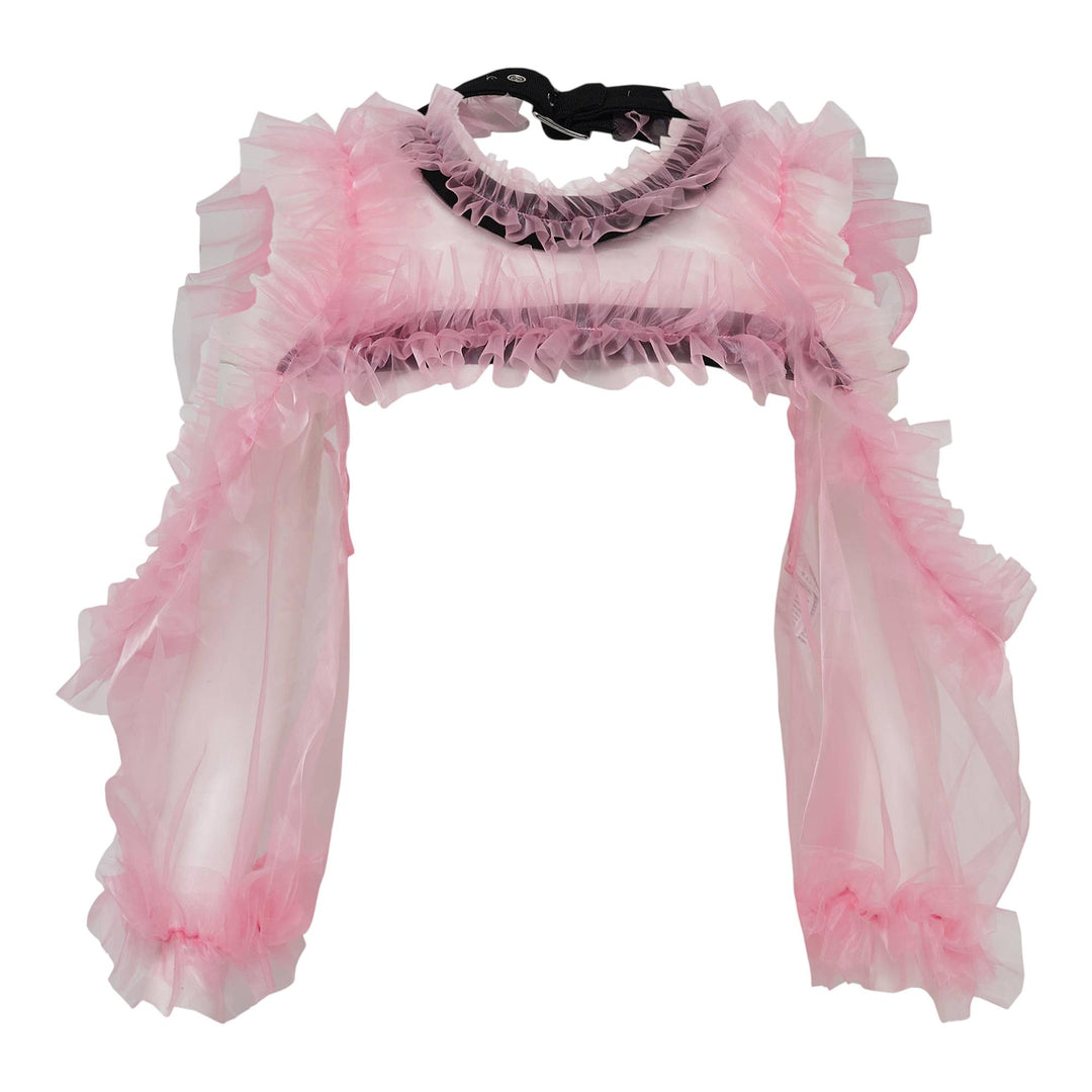Club21 - Noir Kei Ninomiya - Polyester Organdy Vest - VESTS - Pink