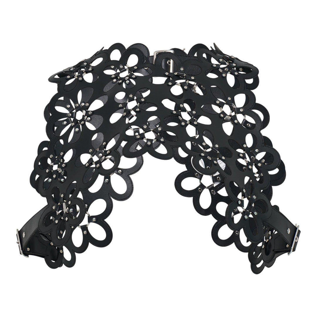 Club21 - Noir Kei Ninomiya - Synthetic Leather Vest - VESTS - Black