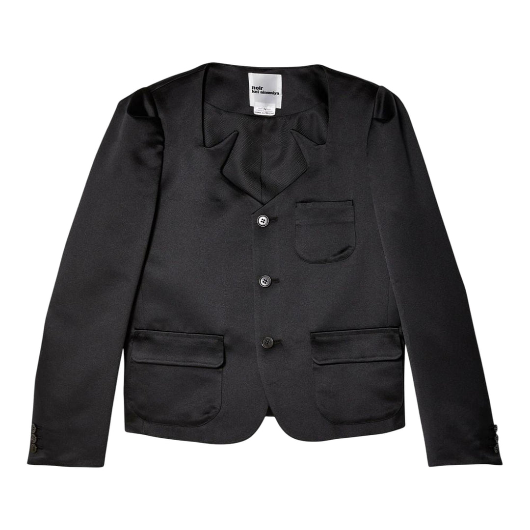 Club21 - Noir Kei Ninomiya - V-Neck Blazer - JACKETS - Black