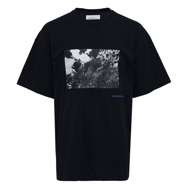 Club21 - OAMC Peacemaker - Loose Fit T-Shirt Star Print - TEES - Black