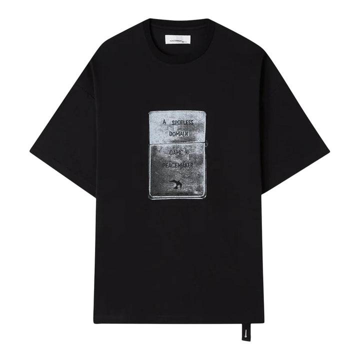 Club21 - OAMC Peacemaker - Peacemaker Lighter Short Sleeve T-Shirt - TEES - Black