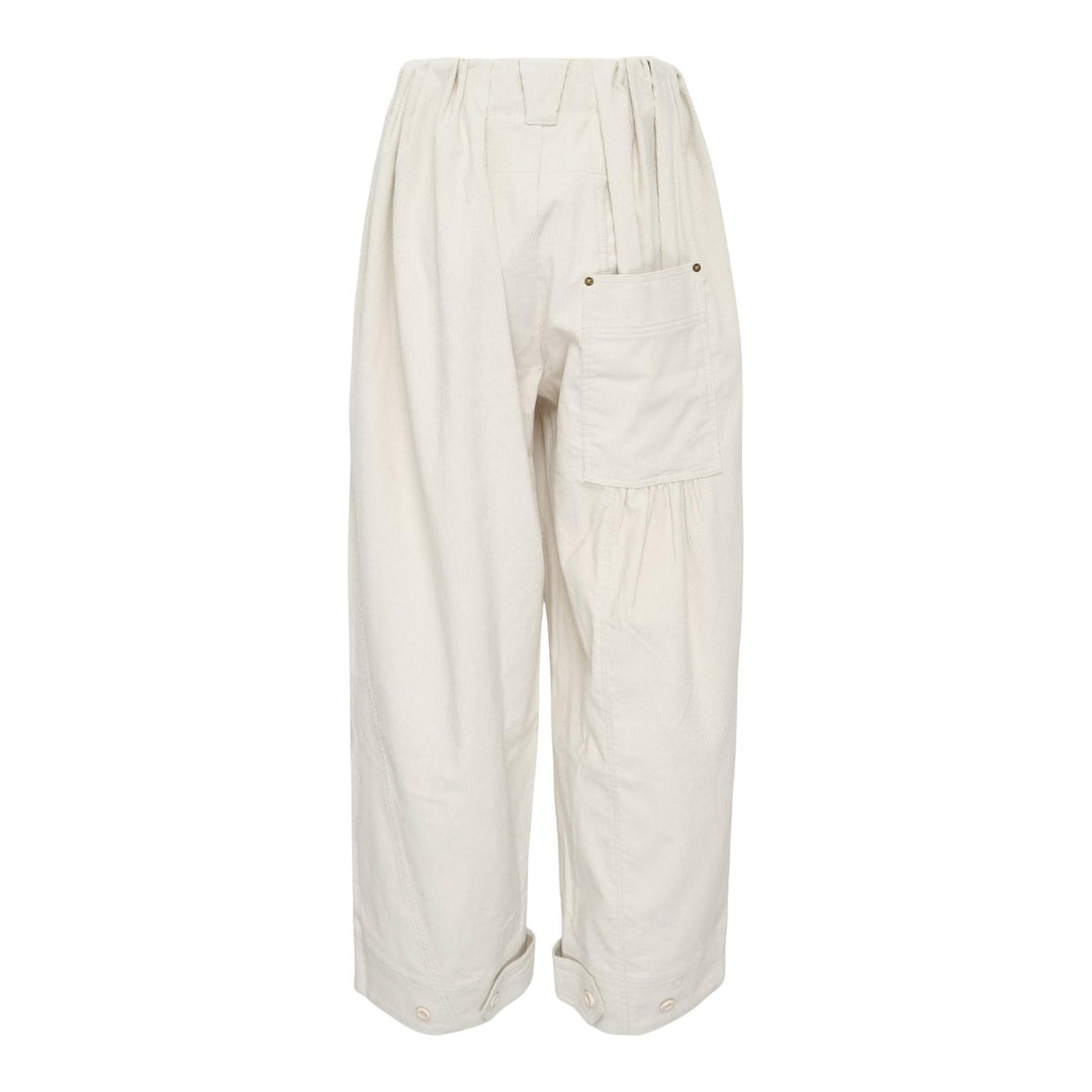 Club21 - OPEN YY - Corduroy Full Gather Pants - PANTS - White