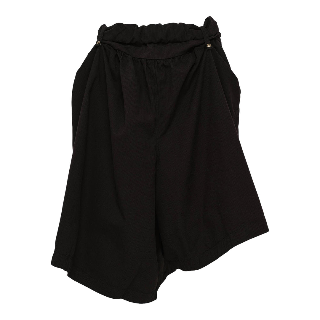 Club21 - OPEN YY - Rolled Waist Skort - SHORTS - Black