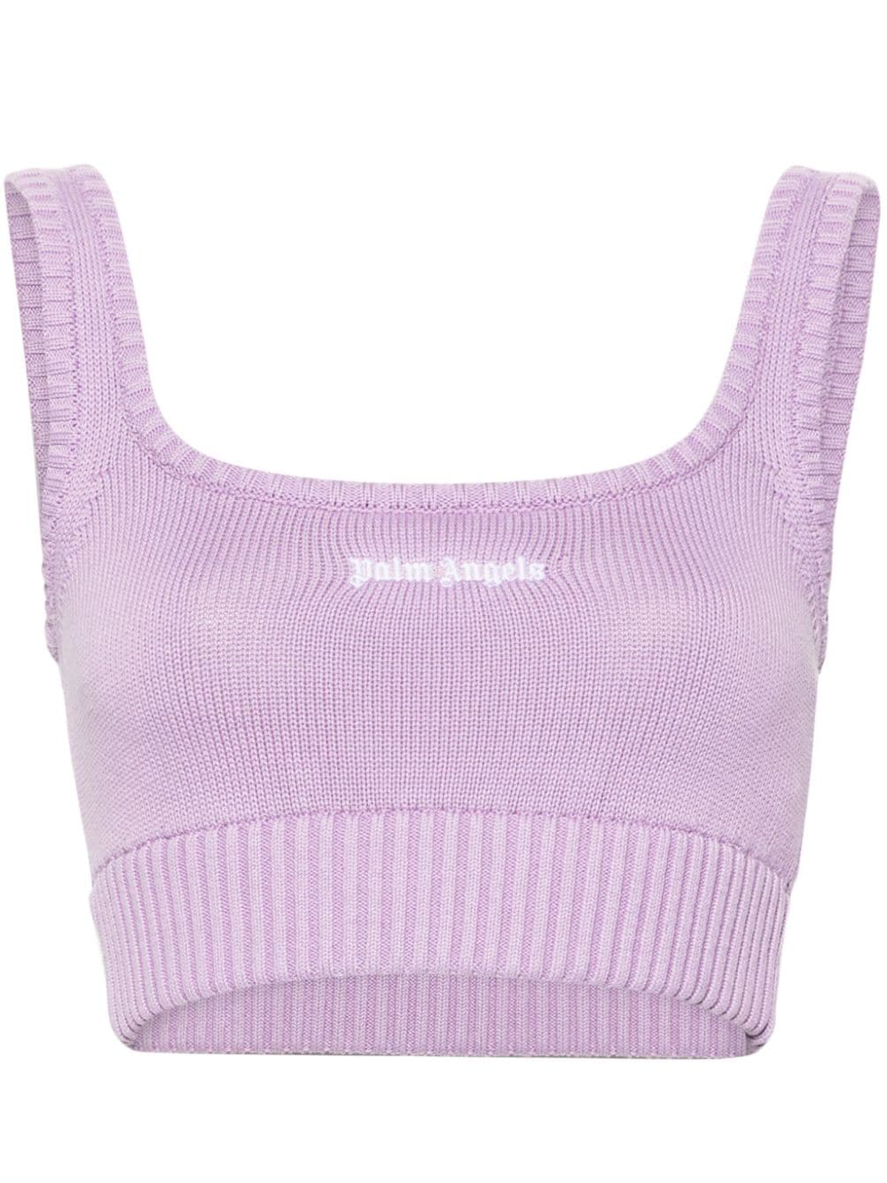 PALMANGELS_ClassicLogoKnitTop_Lilac