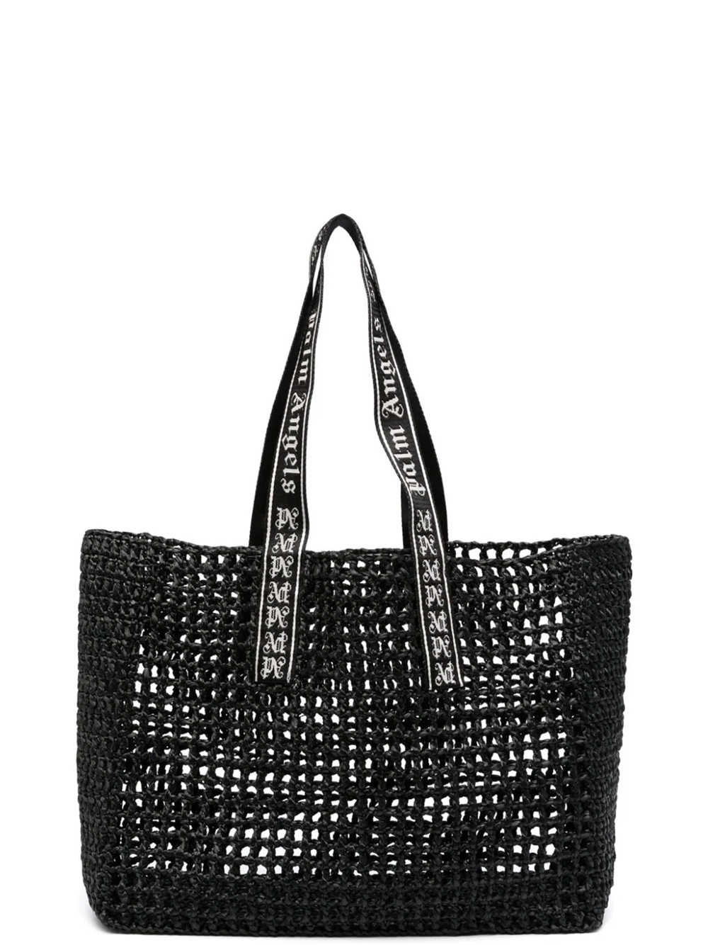 PALMANGELS_RaffiaToteBag_Black