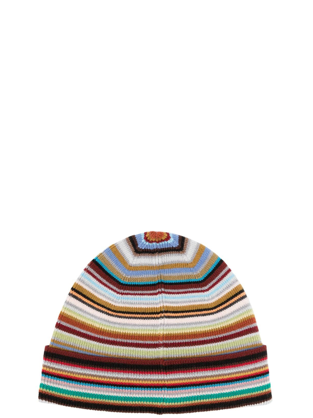 PAULSMITH_MenHatBeanieSignatureStripe_Multi