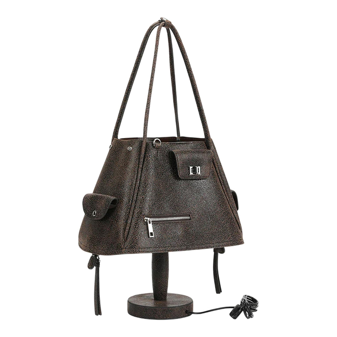 Club21 - PabePabe - Lamp Bag - SHOULDER BAGS - Brown
