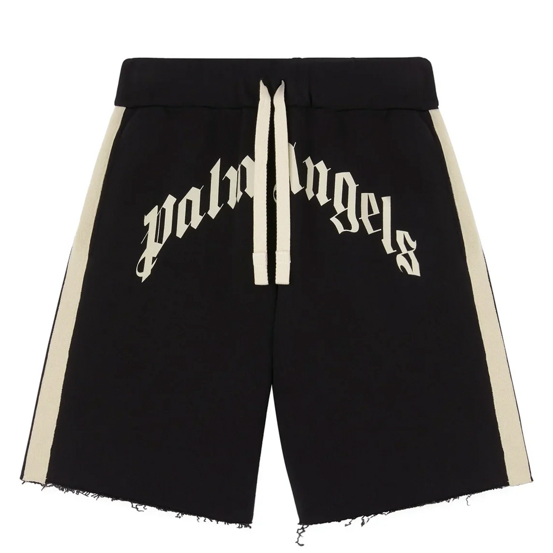 Curved Logo Track Sweatshorts