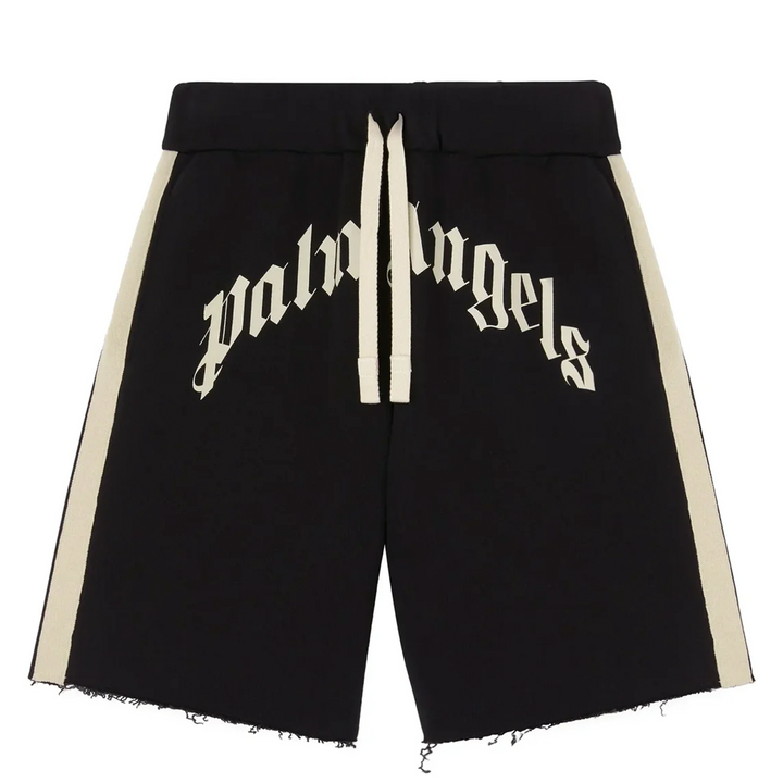 Curved Logo Track Sweatshorts