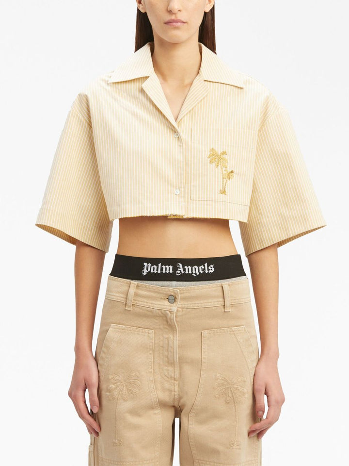 Palm-Angels-Ped-Bowling-Shirt-Yellow-3