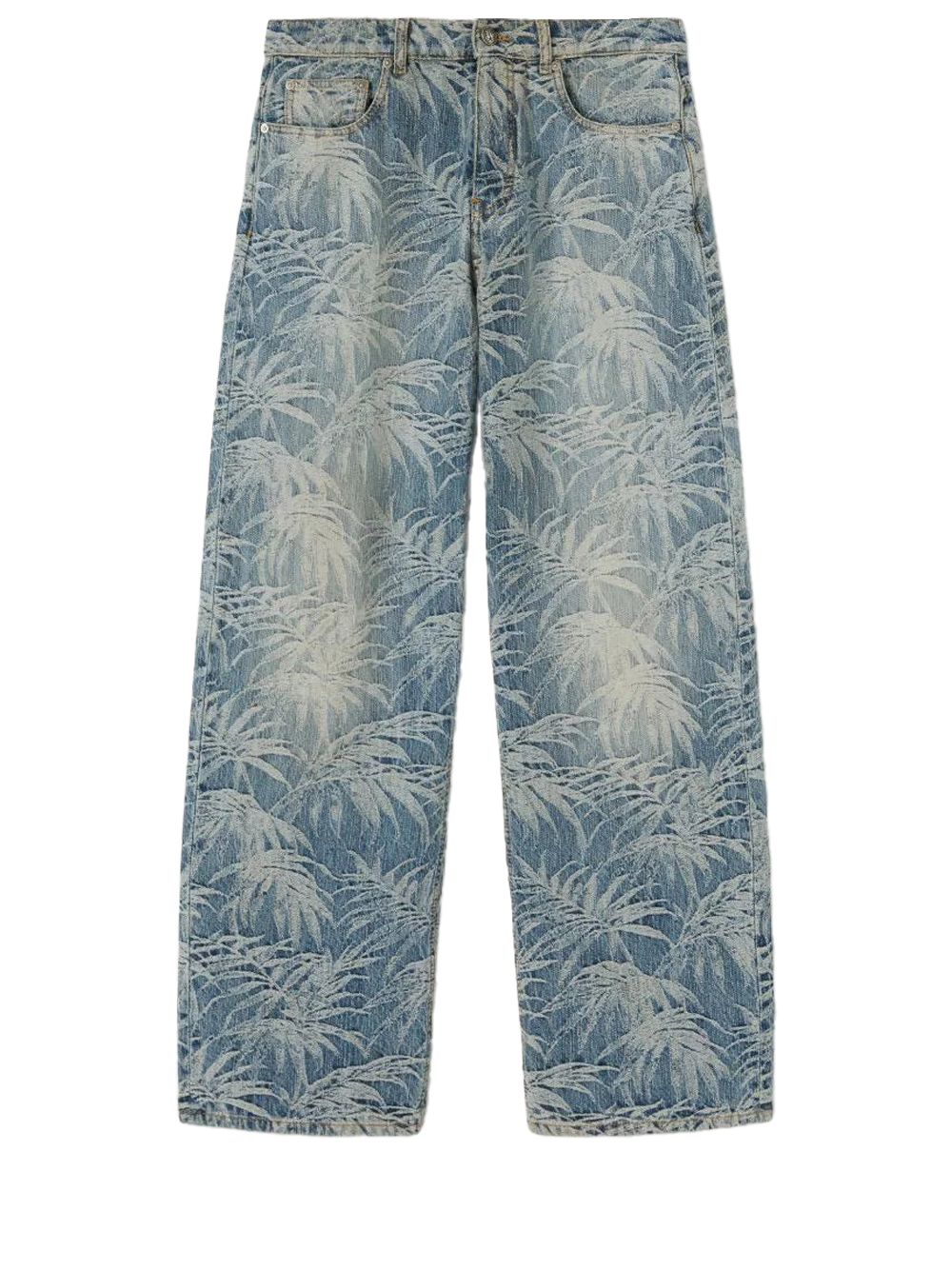 Palms Wash Loose 5 Pockets Jeans