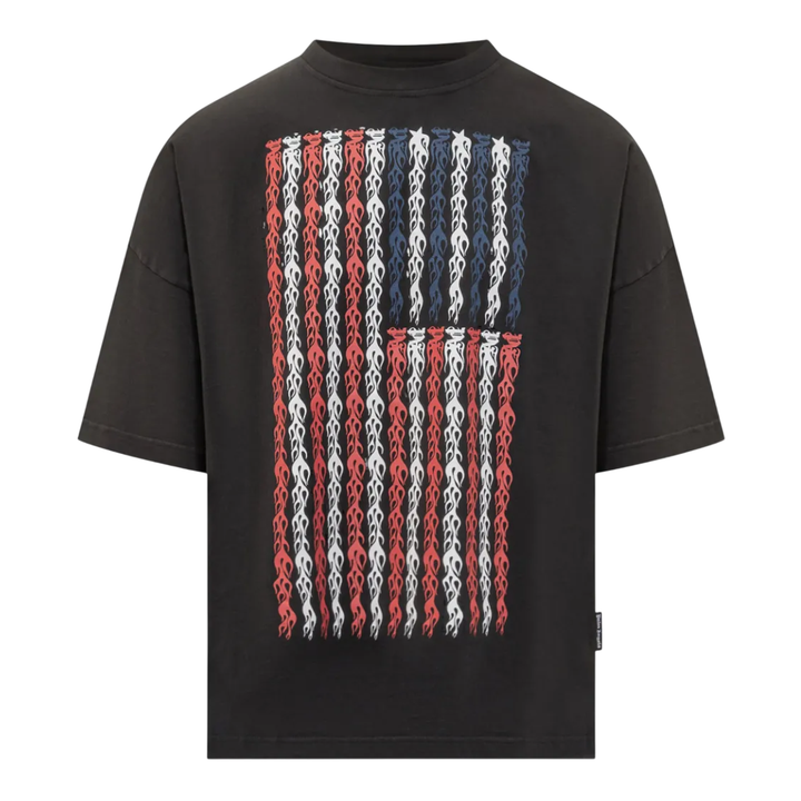 Flames Flag Loose Tee