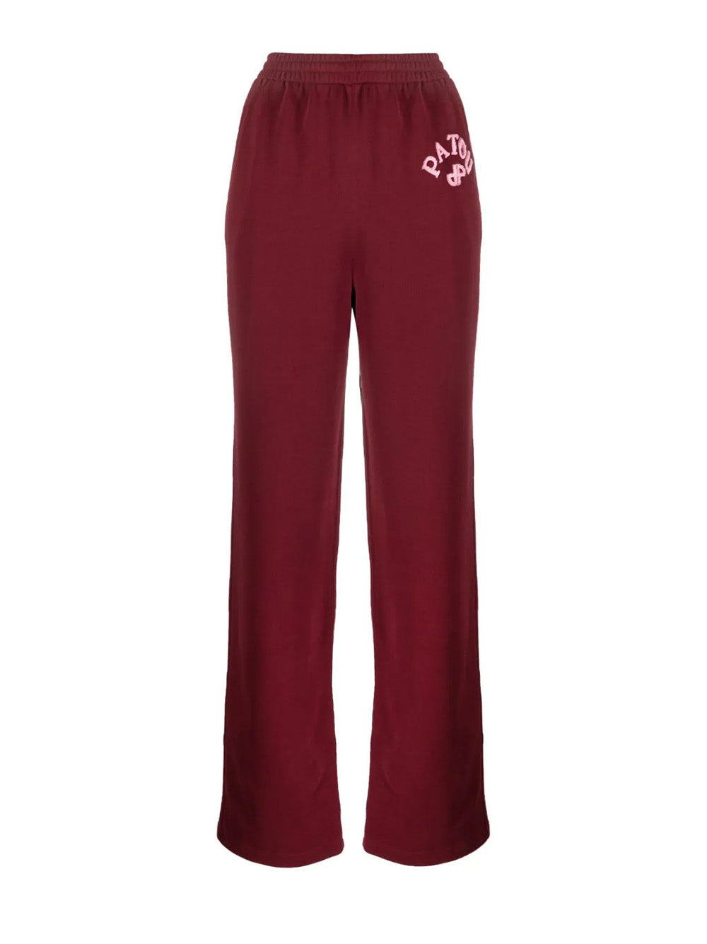        Patou-Air-Bouclette-High-Rise-Pants-Burgundy-1