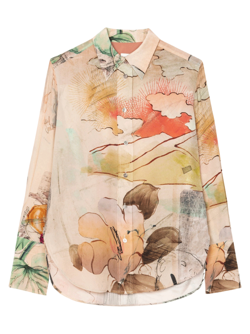 Paul-Smith-Womens-Shirt-Beige-1