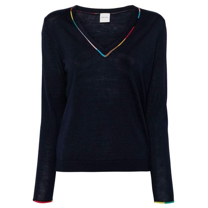 Paul_Smith_Womens_Knitted_Sweater_Navy