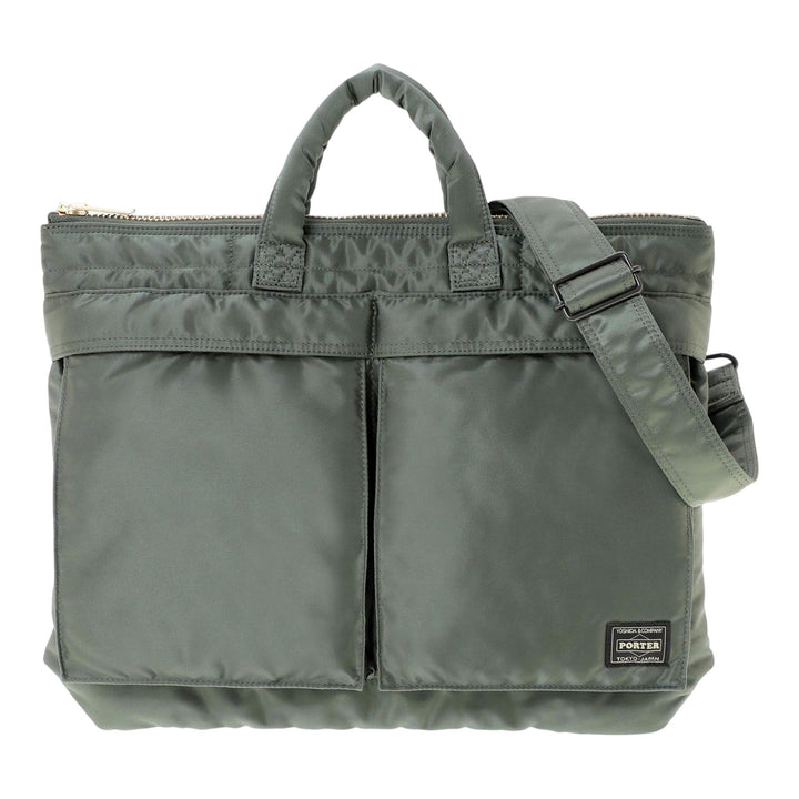 Club21 - Porter-Yoshida & Co. - New Tanker Short Helmet Bag - TOP HANDLE - Green