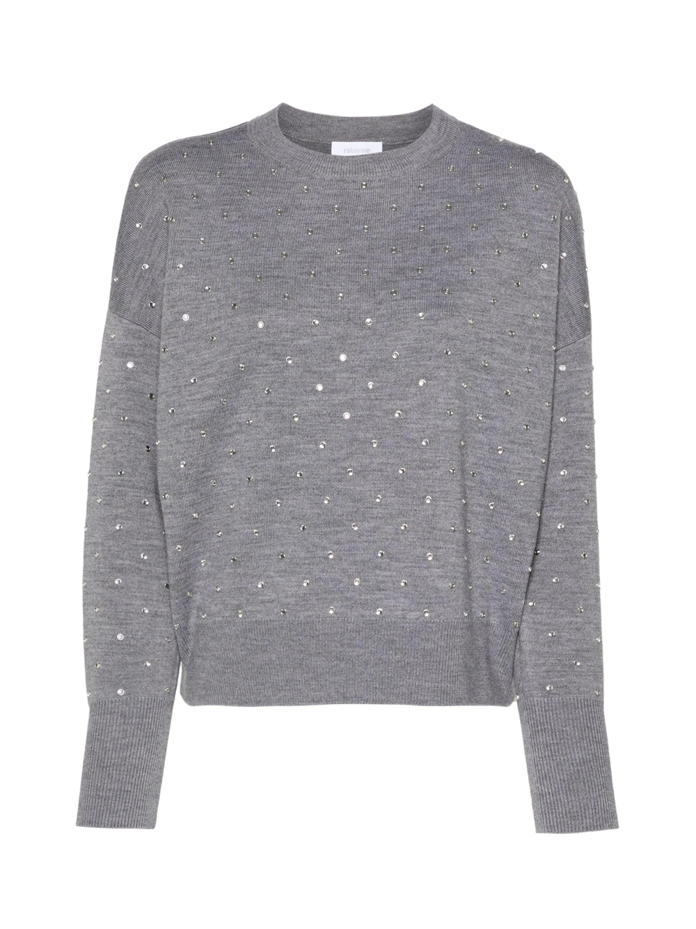  RABANNE_Long_Sleeve_Pullover_Grey