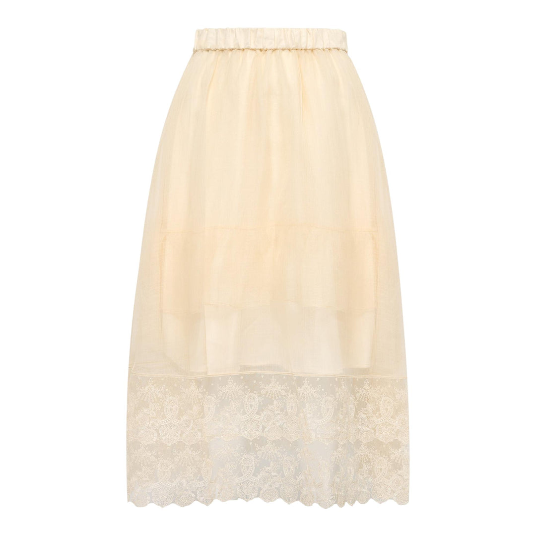 Club21 - Renli Su - Cropped Velvet Jacket - SKIRTS - Off-White