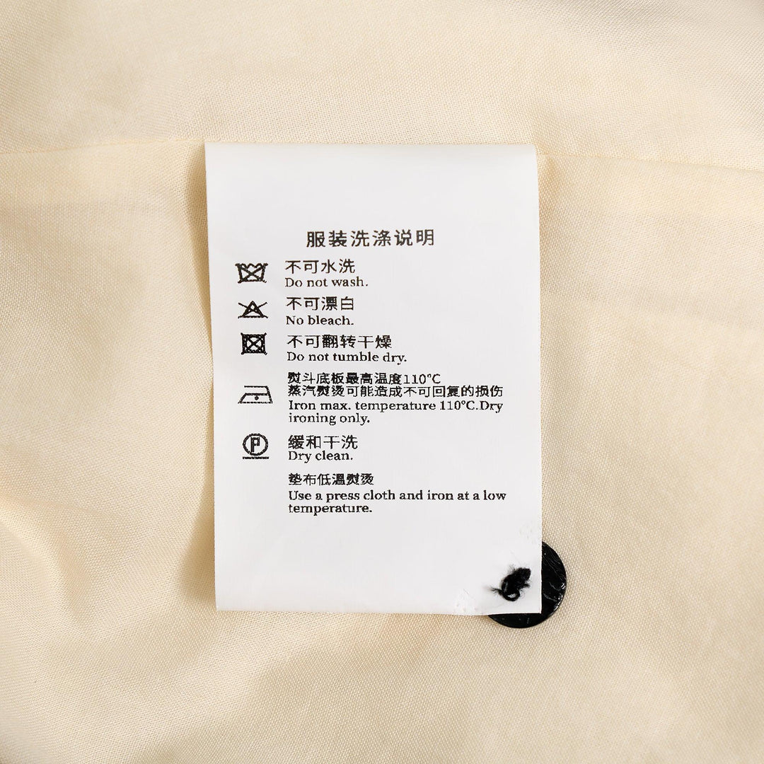 Club21 - Renli Su - Linen Cropped Jacket - SKIRTS - Off-White