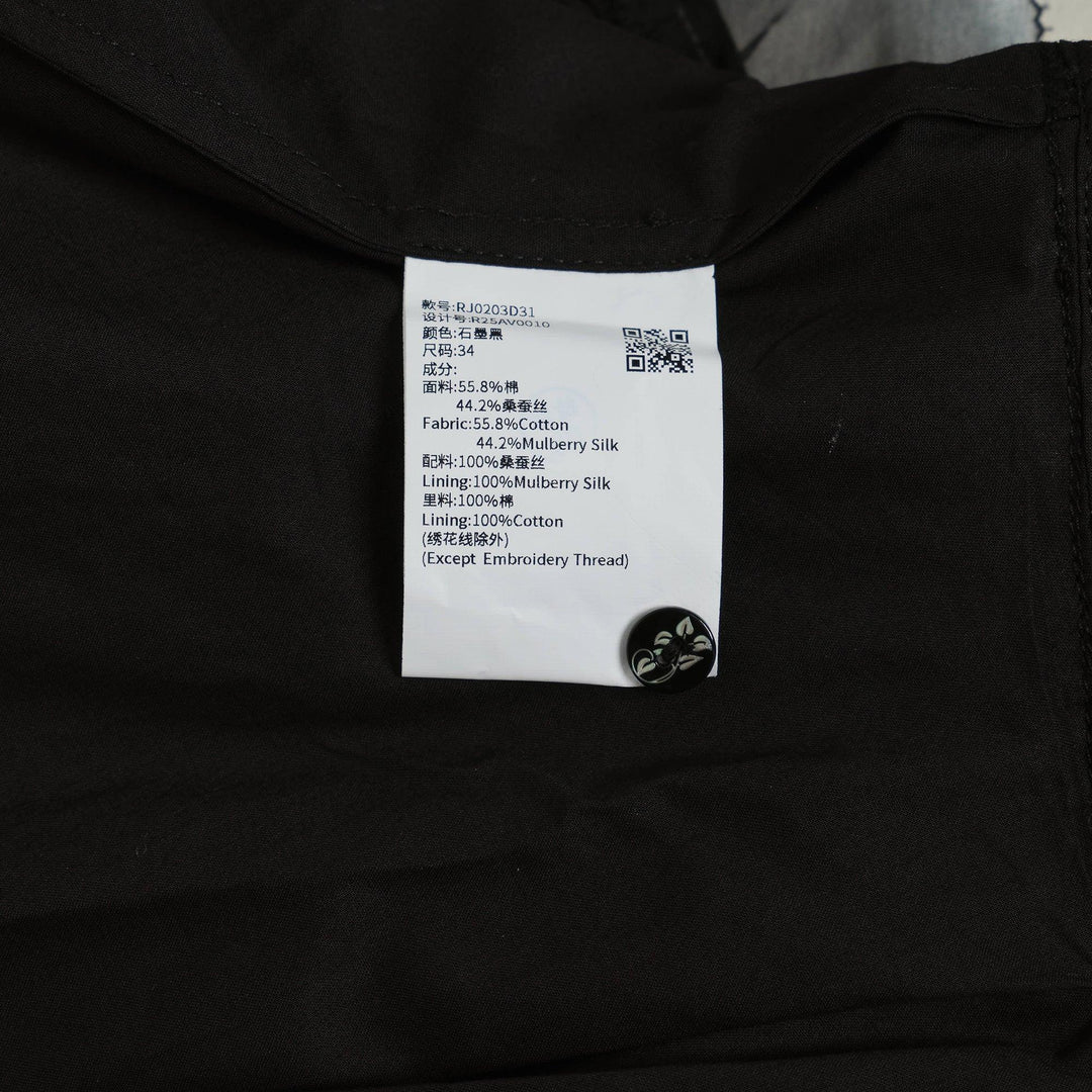 Club21 - Renli Su - Wool Polyester Flared Shorts - BLOUSES - Black