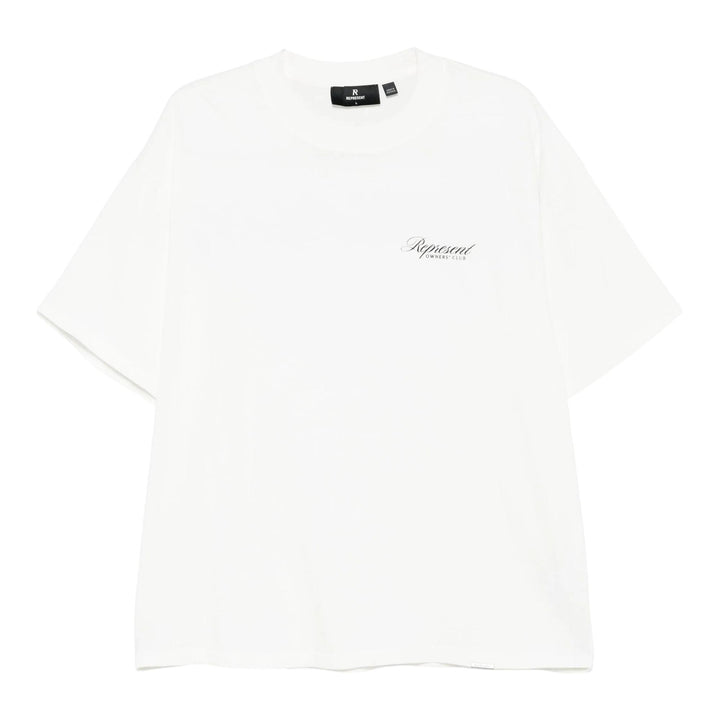 Club21 - Represent - Represent Owners Club Script Tee - TEES - White