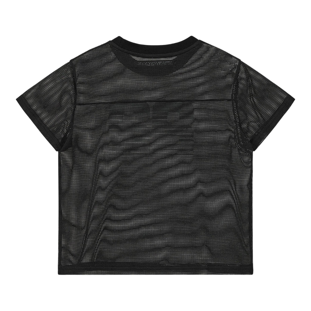 Club21 - Rest&Recreation - 22 Mesh Top - TEES - Black