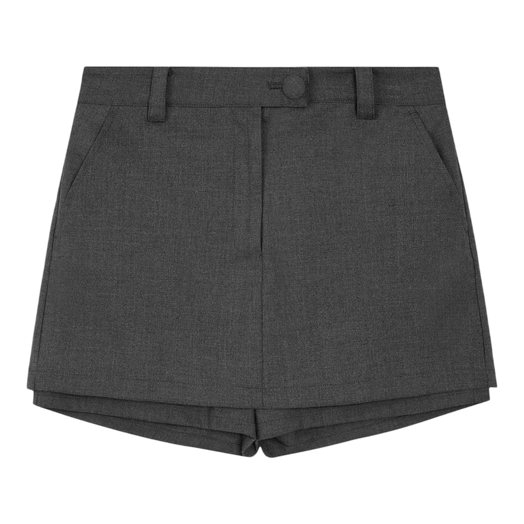 Club21 - Rest&Recreation - Low Rise Button Skort - SKORTS - Grey