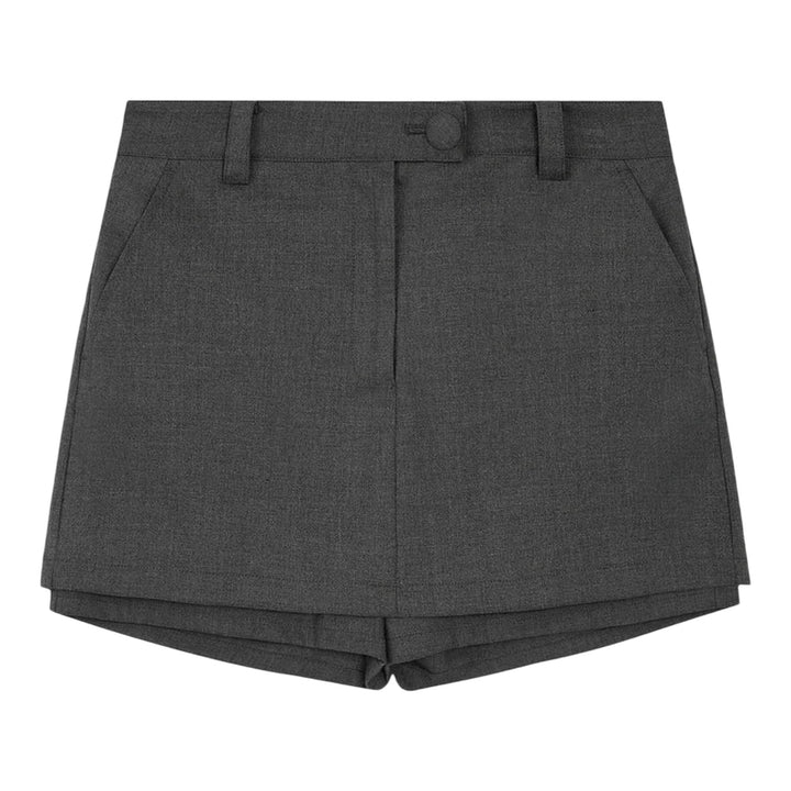 Club21 - Rest&Recreation - Low Rise Button Skort - SKORTS - Grey