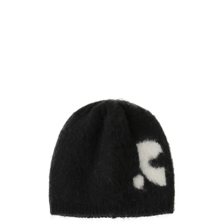 Rest_Recreation_Mohair_Jacquard_Beanie_Black