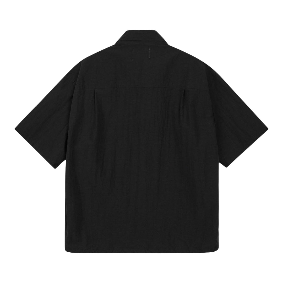Club21 - Rest&Recreation - Nylon Half Shirt - SHIRTS - Black