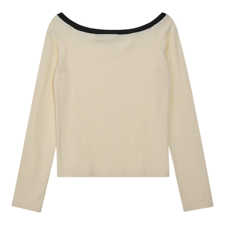 Club21 - Rest&Recreation - Off-Shoulder Top - BLOUSES - Off-White
