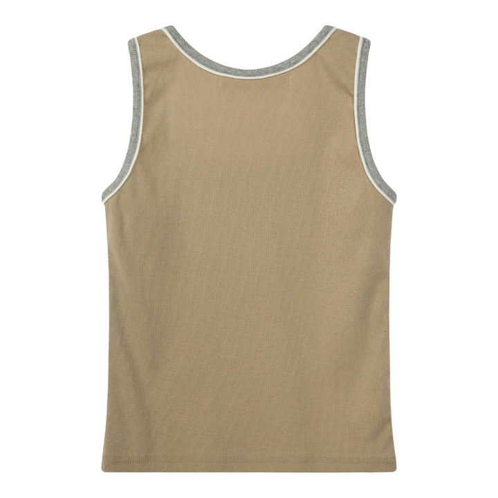 Club21 - Rest&Recreation - Square Neck Sleeveless Top - TANK TOPS - Beige