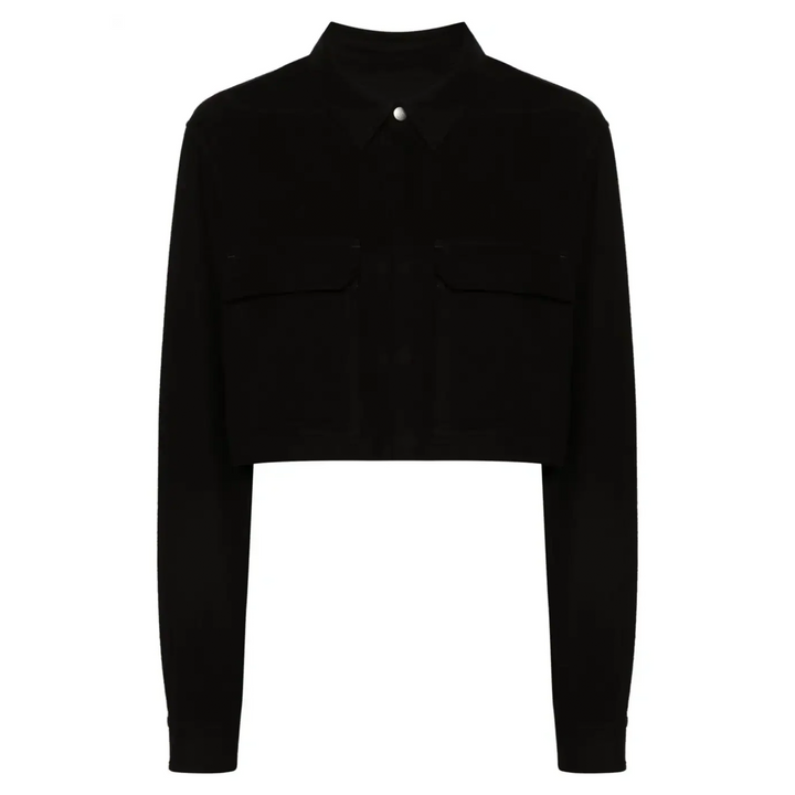 Cropped Outershirt Black
