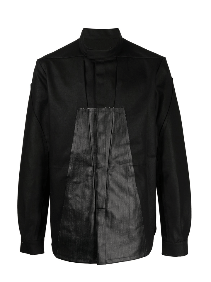 Rick-Owens-Denim-Splintered-Outhershirt-Black-1