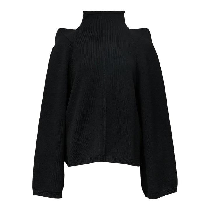 Club21 - Rick Owens - Con Top Wool Knit - KNIT TOPS - Black