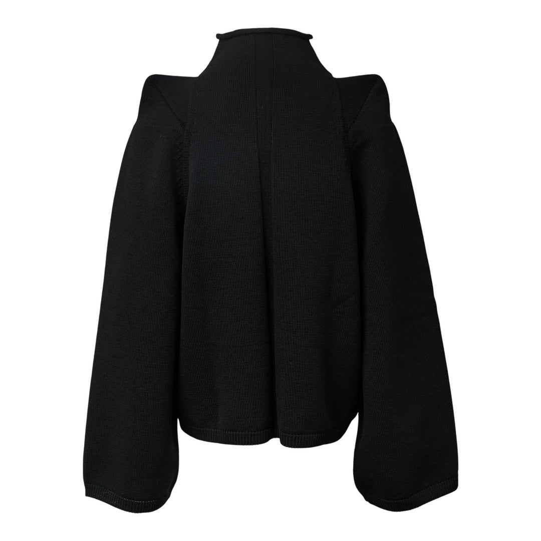 Club21 - Rick Owens - Con Top Wool Knit - KNIT TOPS - Black