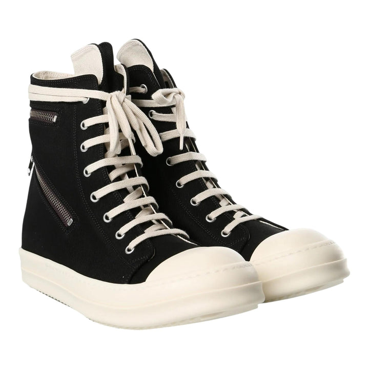Club21 - Rick Owens DRKSHDW - Cargo Sneaks 13oz Overdyed Denim - SNEAKERS - Black