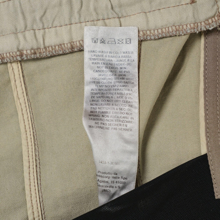 Club21 - Rick Owens DRKSHDW - Dirt Cutoffs Palladium Foil Stretch Denim - SHORTS - Silver