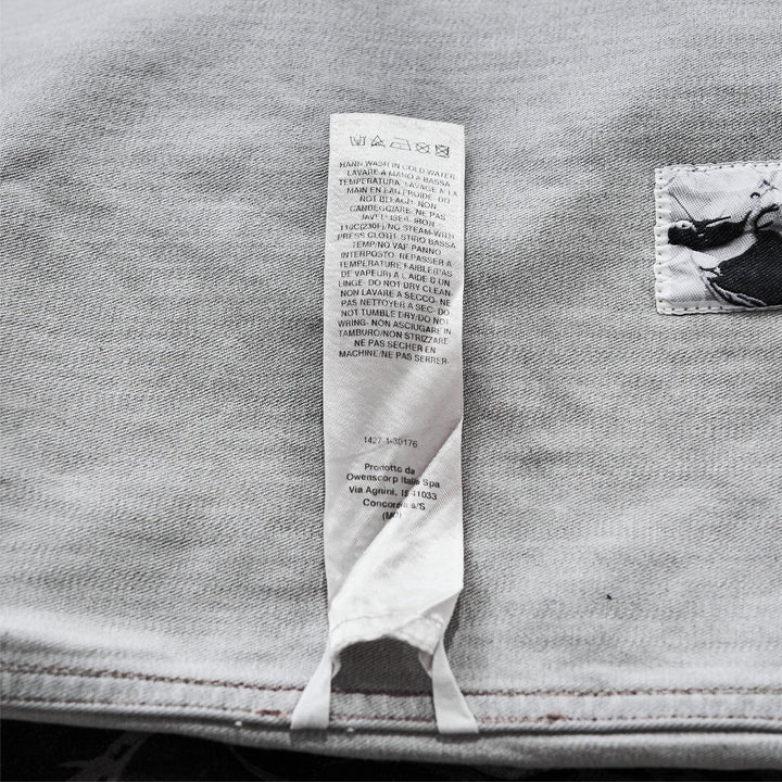 Club21 - Rick Owens DRKSHDW - Magnum Tommy Shirt Washed Foil - SHIRTS - Black