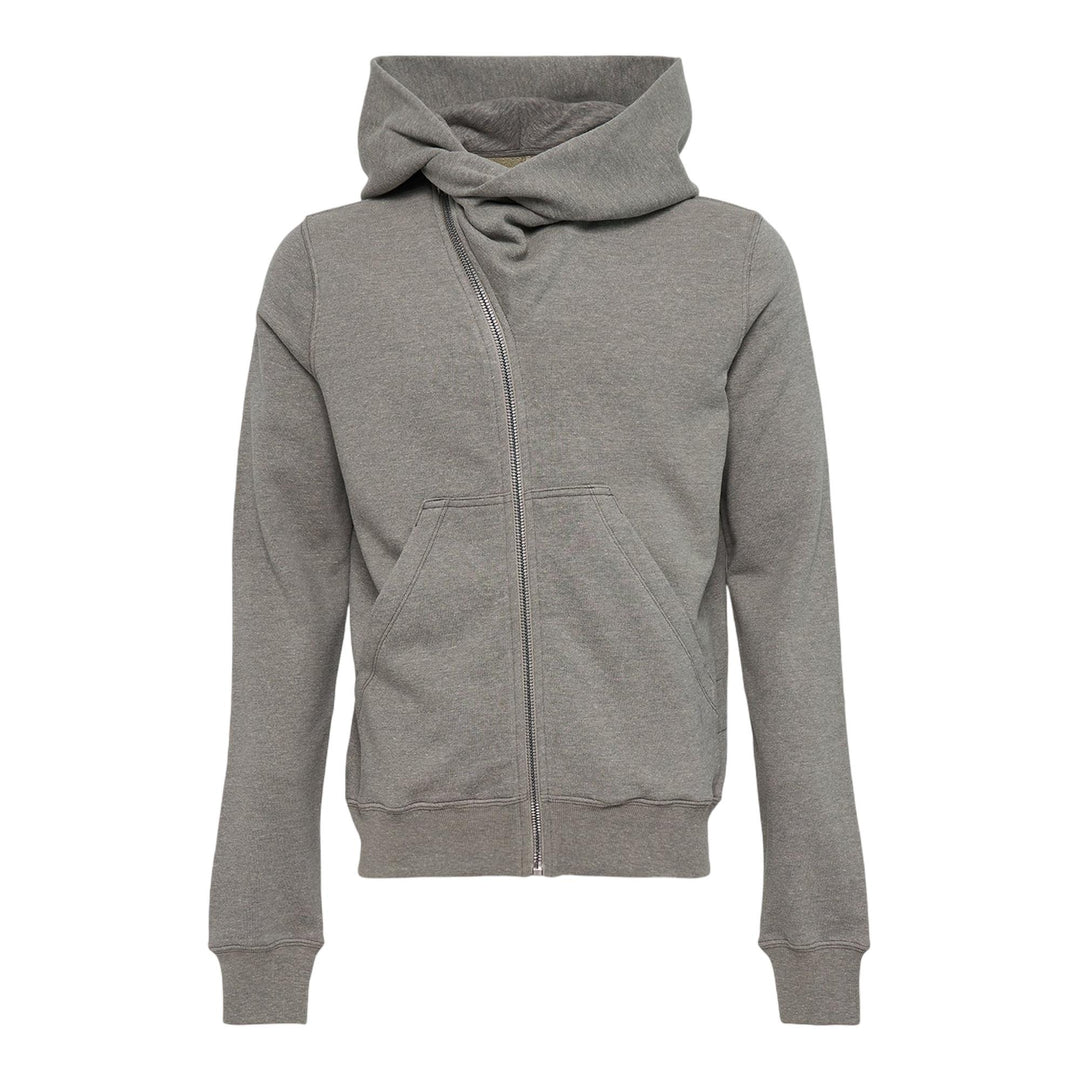 Club21 - Rick Owens DRKSHDW - Mountain Hoodie Grey Melange Felpa Jersey - SWEATERS - Grey