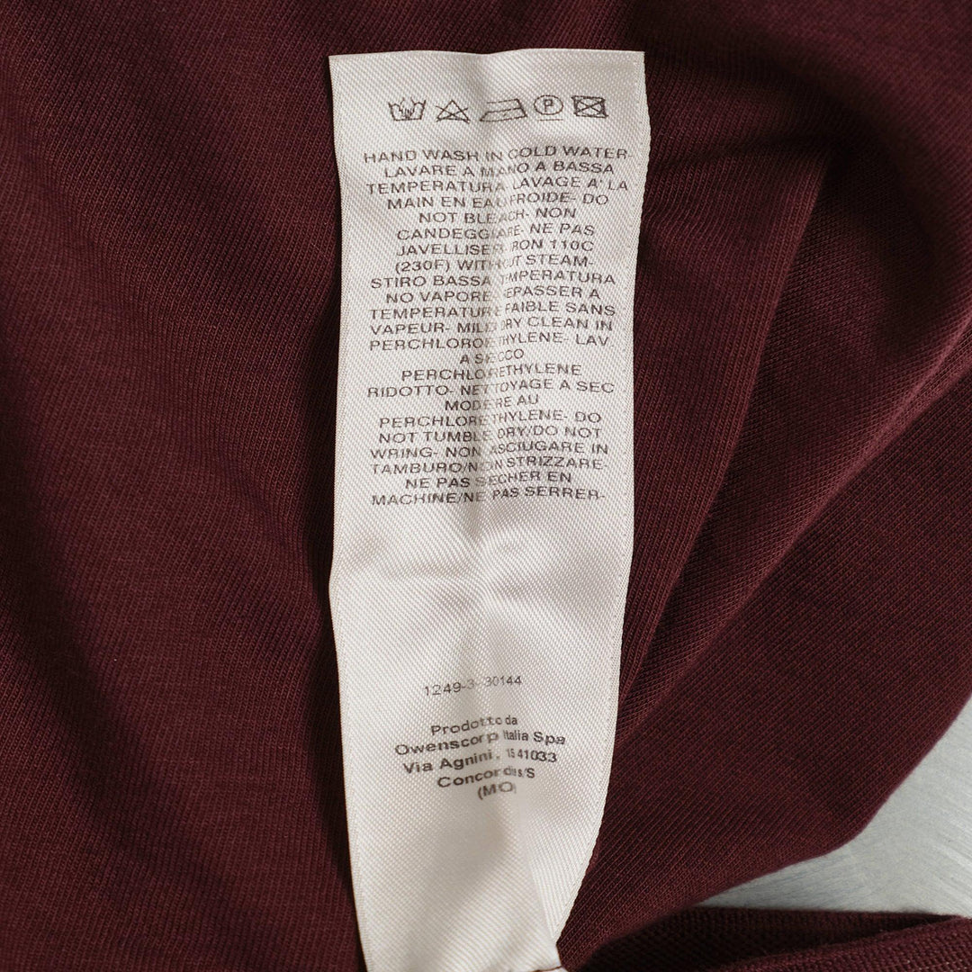 Club21 - Rick Owens DRKSHDW - Soft Edfu Skirt Medium Weight - SKIRTS - Burgundy