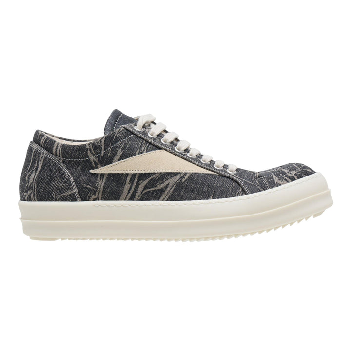 Club21 - Rick Owens DRKSHDW - Vintage Sneaks 13Oz Washed Foil - SNEAKERS - Black