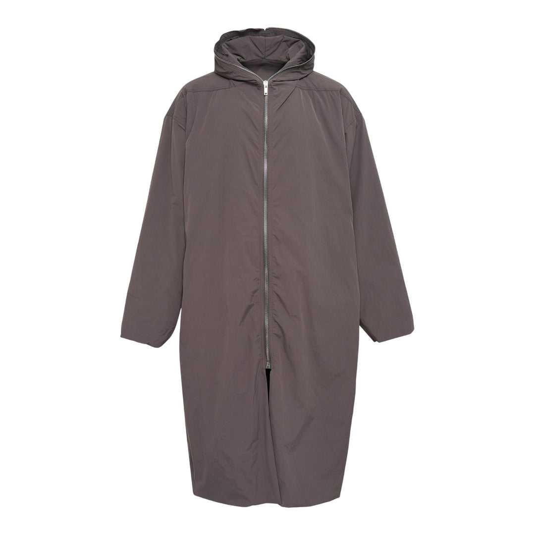 Club21 - Rick Owens - Gimp Mac Wide Matte Nylon - COATS - Charcoal