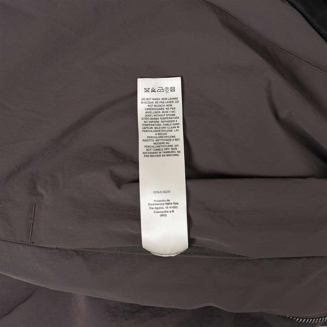 Club21 - Rick Owens - Gimp Mac Wide Matte Nylon - COATS - Charcoal