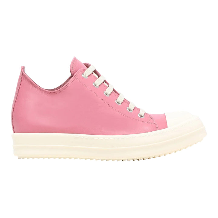 Club21 - Rick Owens - Low Sneaks Sugar Calf Leather - SNEAKERS - Pink
